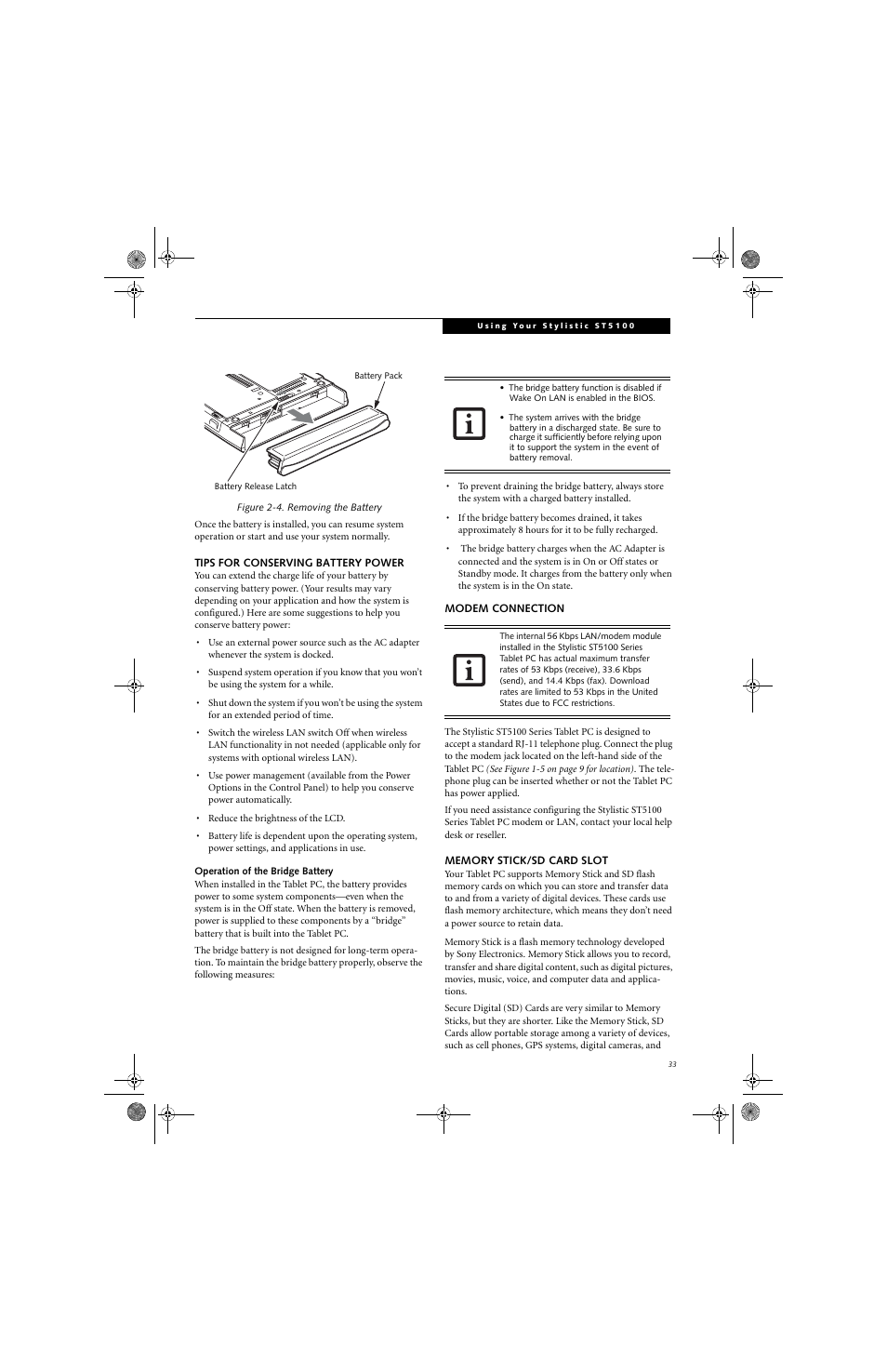 Fujitsu Siemens Computers Stylistic ST5112 User Manual | Page 41 / 96