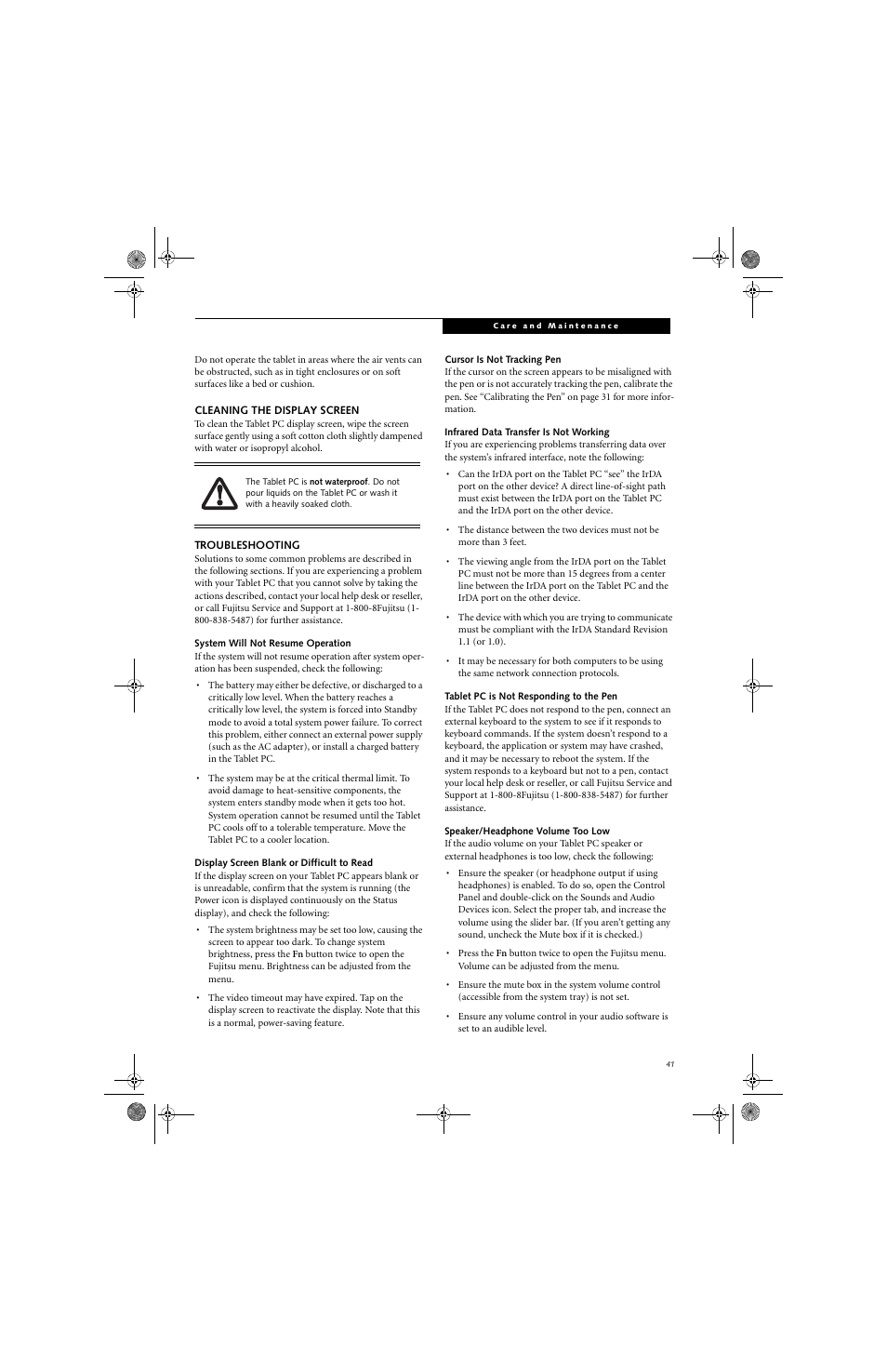 Fujitsu Siemens Computers Stylistic ST5112 User Manual | Page 49 / 96