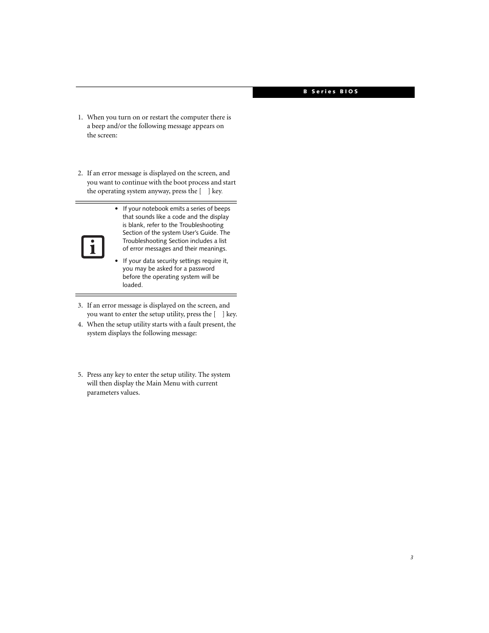 Fujitsu Siemens Computers LifeBook B6220 User Manual | Page 3 / 29