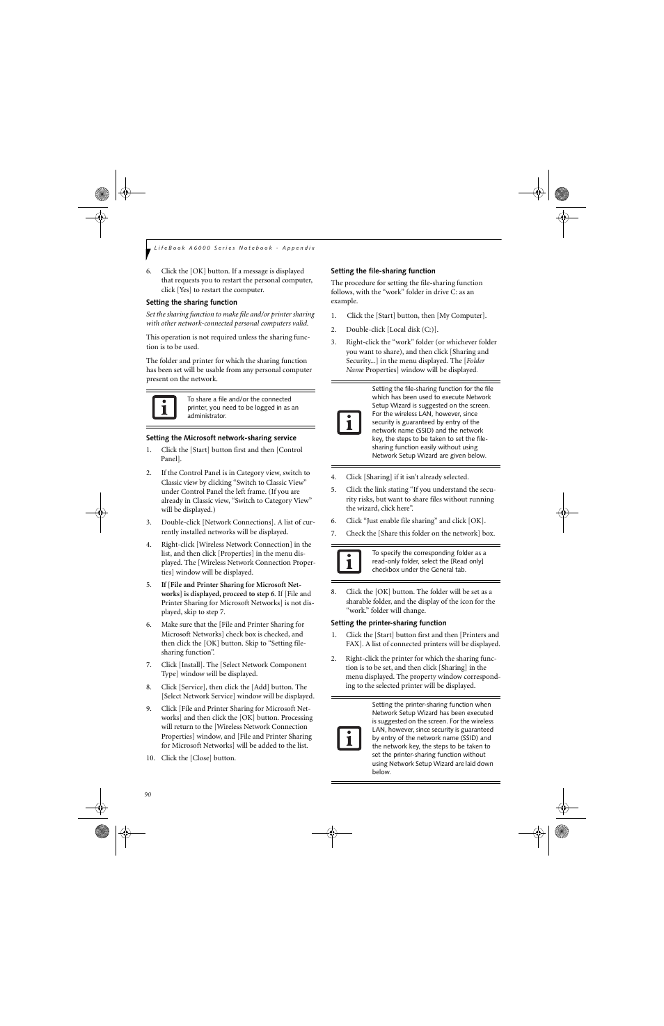 Fujitsu Siemens Computers LifeBook A6010 User Manual | Page 100 / 128