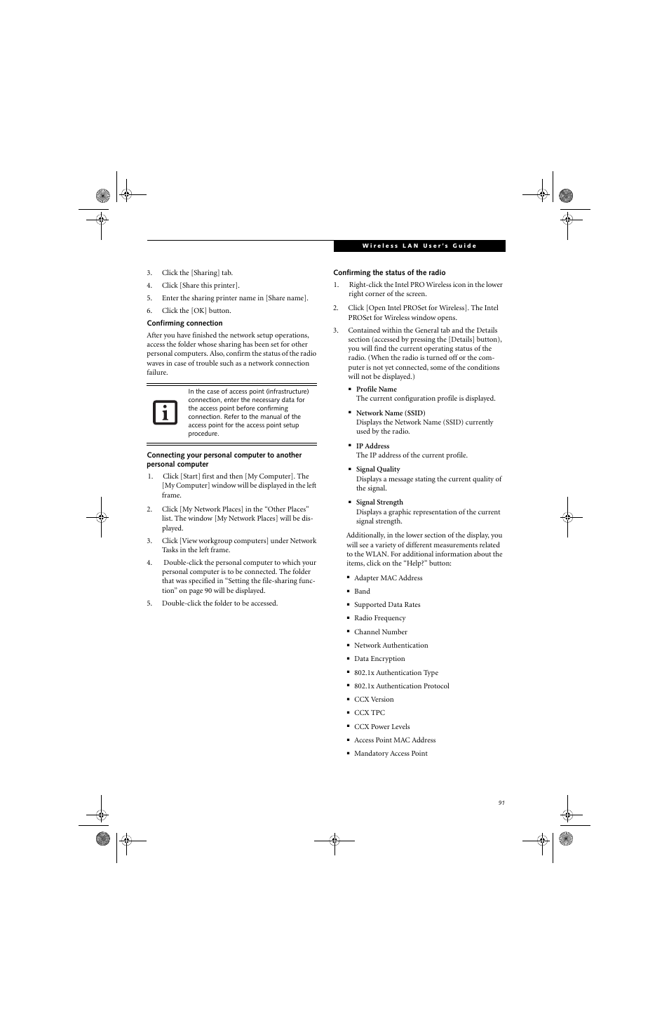 Fujitsu Siemens Computers LifeBook A6010 User Manual | Page 101 / 128