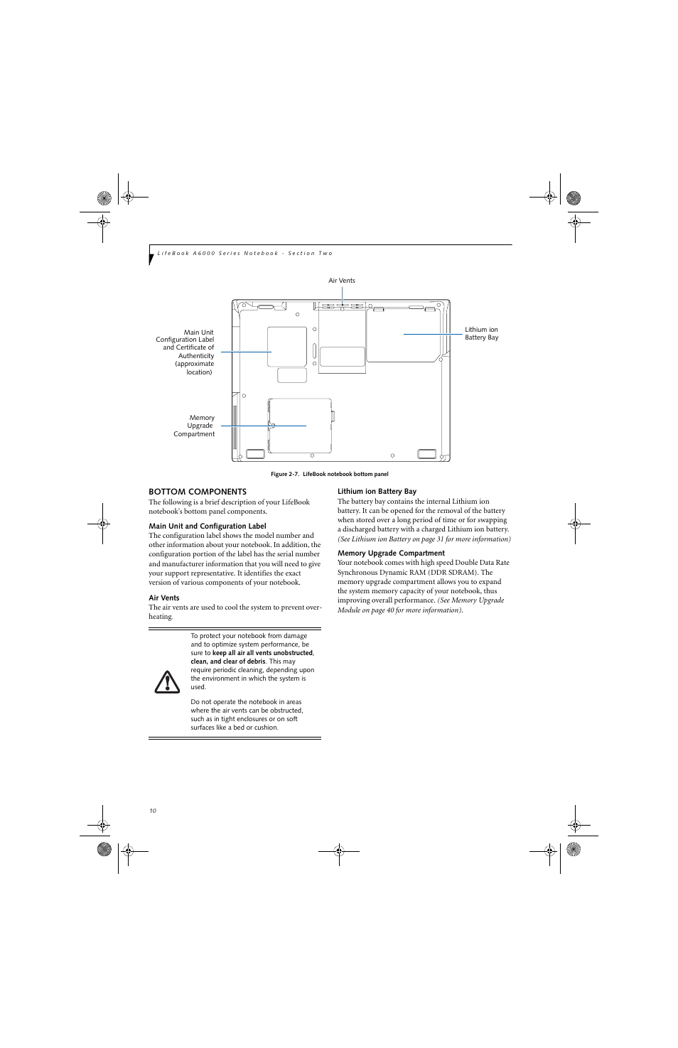 Fujitsu Siemens Computers LifeBook A6010 User Manual | Page 20 / 128