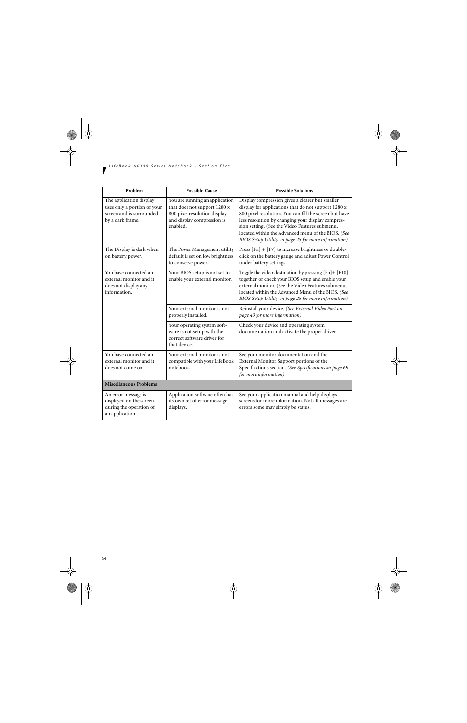 Fujitsu Siemens Computers LifeBook A6010 User Manual | Page 64 / 128