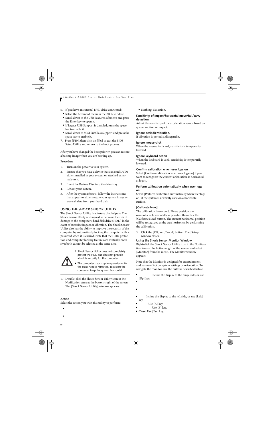 Fujitsu Siemens Computers LifeBook A6010 User Manual | Page 68 / 128