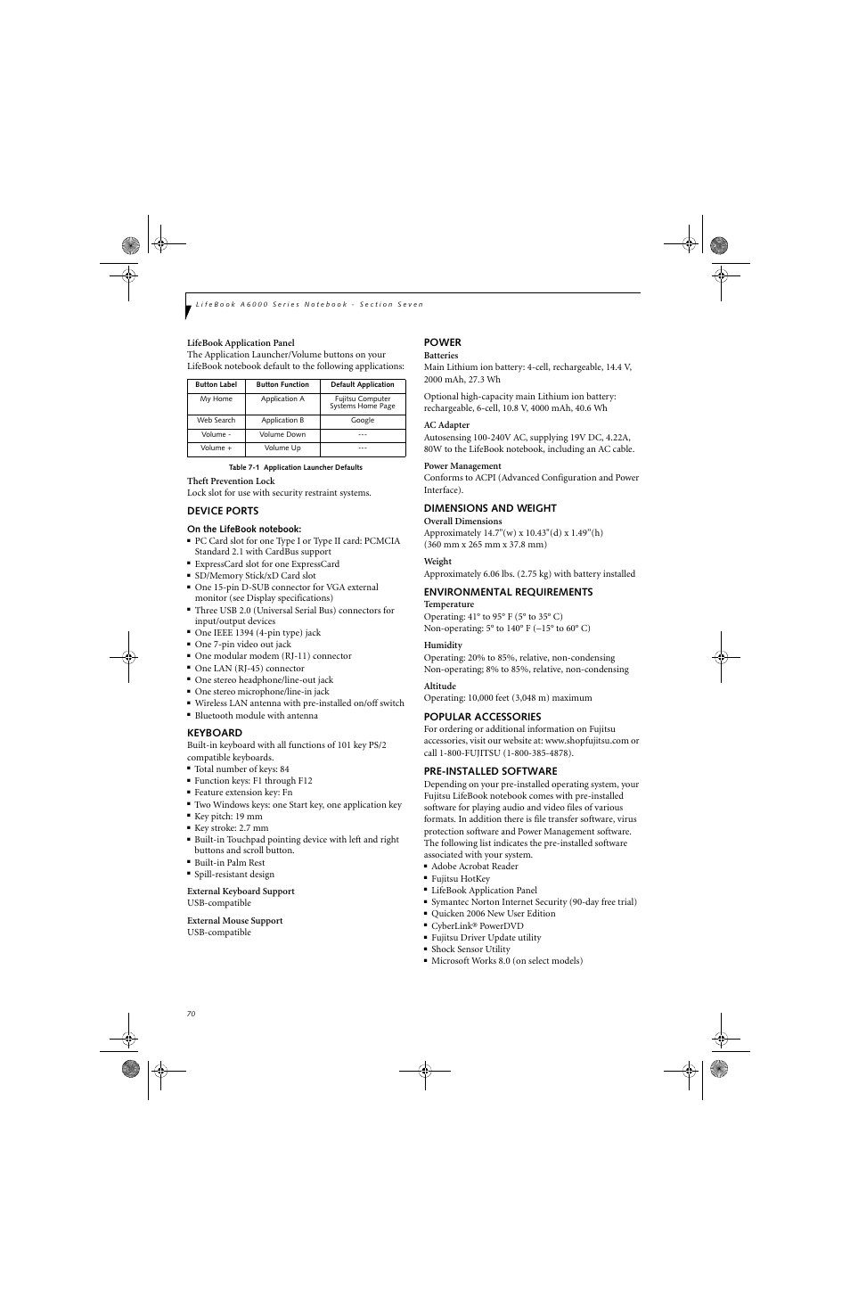 Fujitsu Siemens Computers LifeBook A6010 User Manual | Page 80 / 128