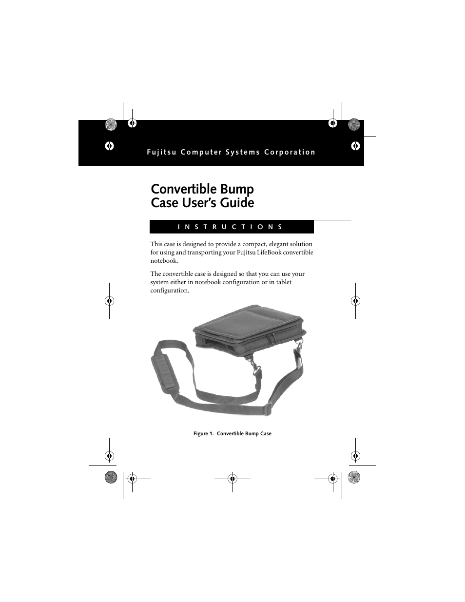 Fujitsu Siemens Computers Convertible Bump Case none User Manual | 8 pages