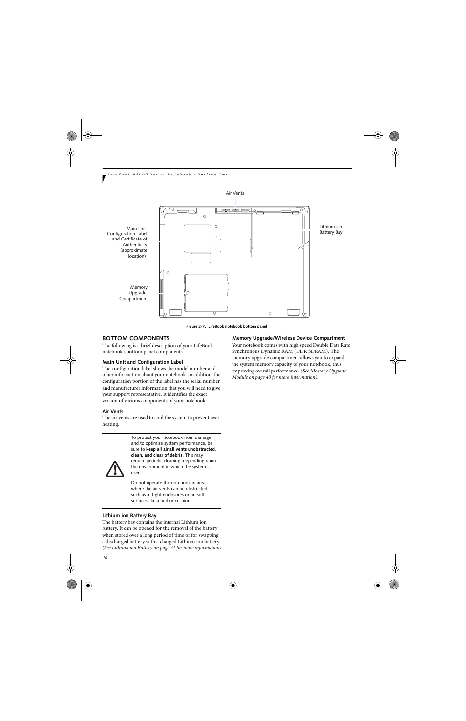 Fujitsu Siemens Computers LifeBook A3110 User Manual | Page 20 / 128