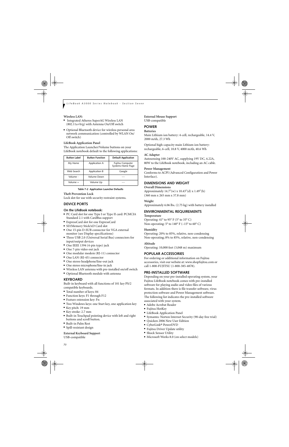 Fujitsu Siemens Computers LifeBook A3110 User Manual | Page 80 / 128