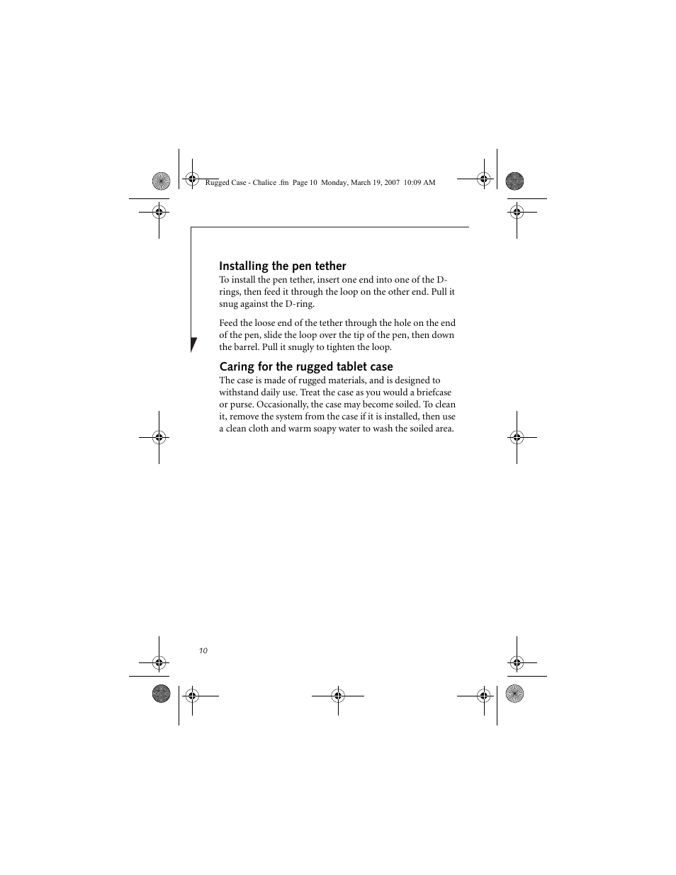 Fujitsu Siemens Computers Rugged Tablet Case User Manual | Page 10 / 12