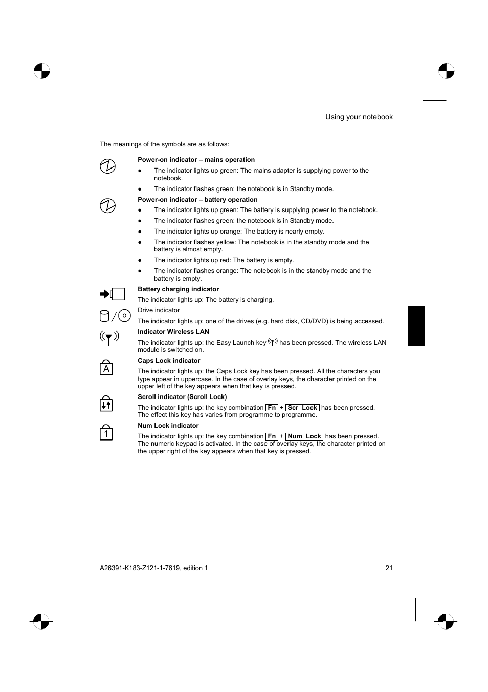 Fujitsu Siemens Computers AMILO Pro V2035 User Manual | Page 31 / 84