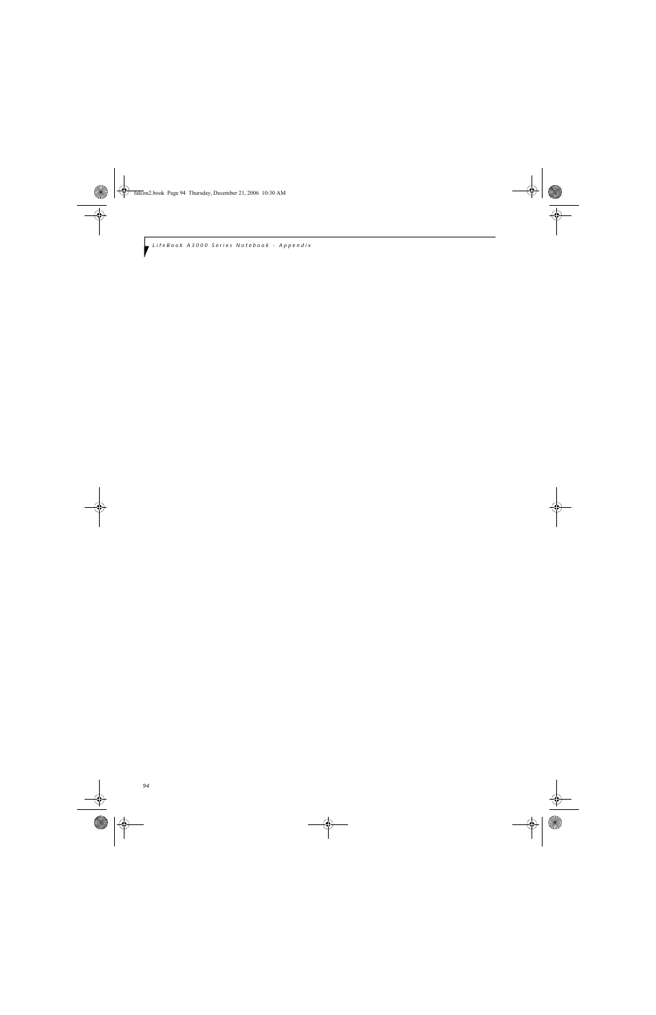 Fujitsu Siemens Computers LifeBook A3120 User Manual | Page 104 / 120