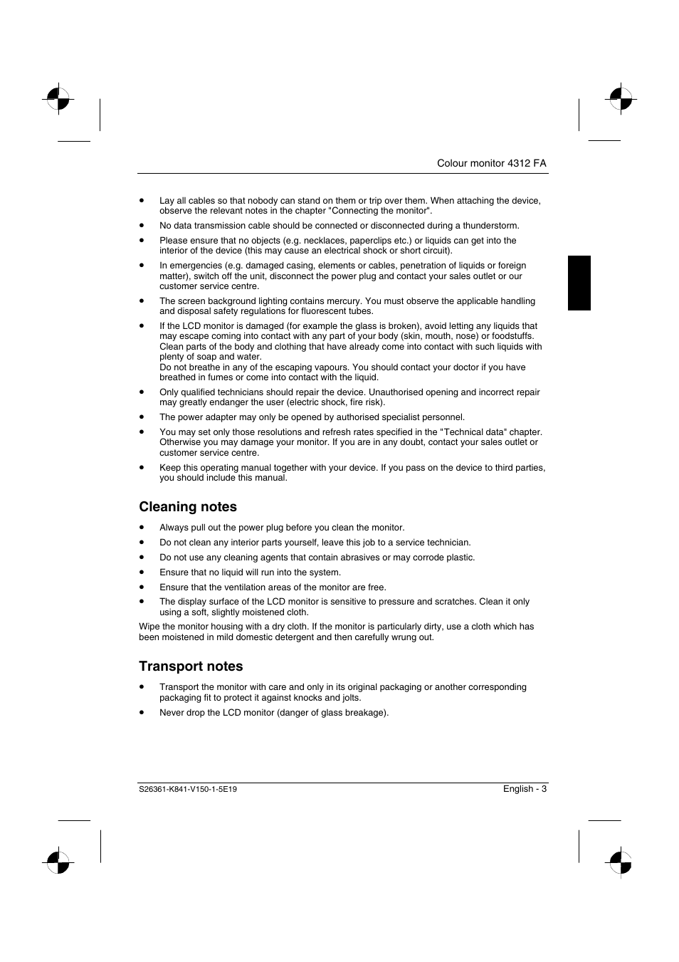 Fujitsu Siemens Computers 4312 FA User Manual | Page 6 / 26