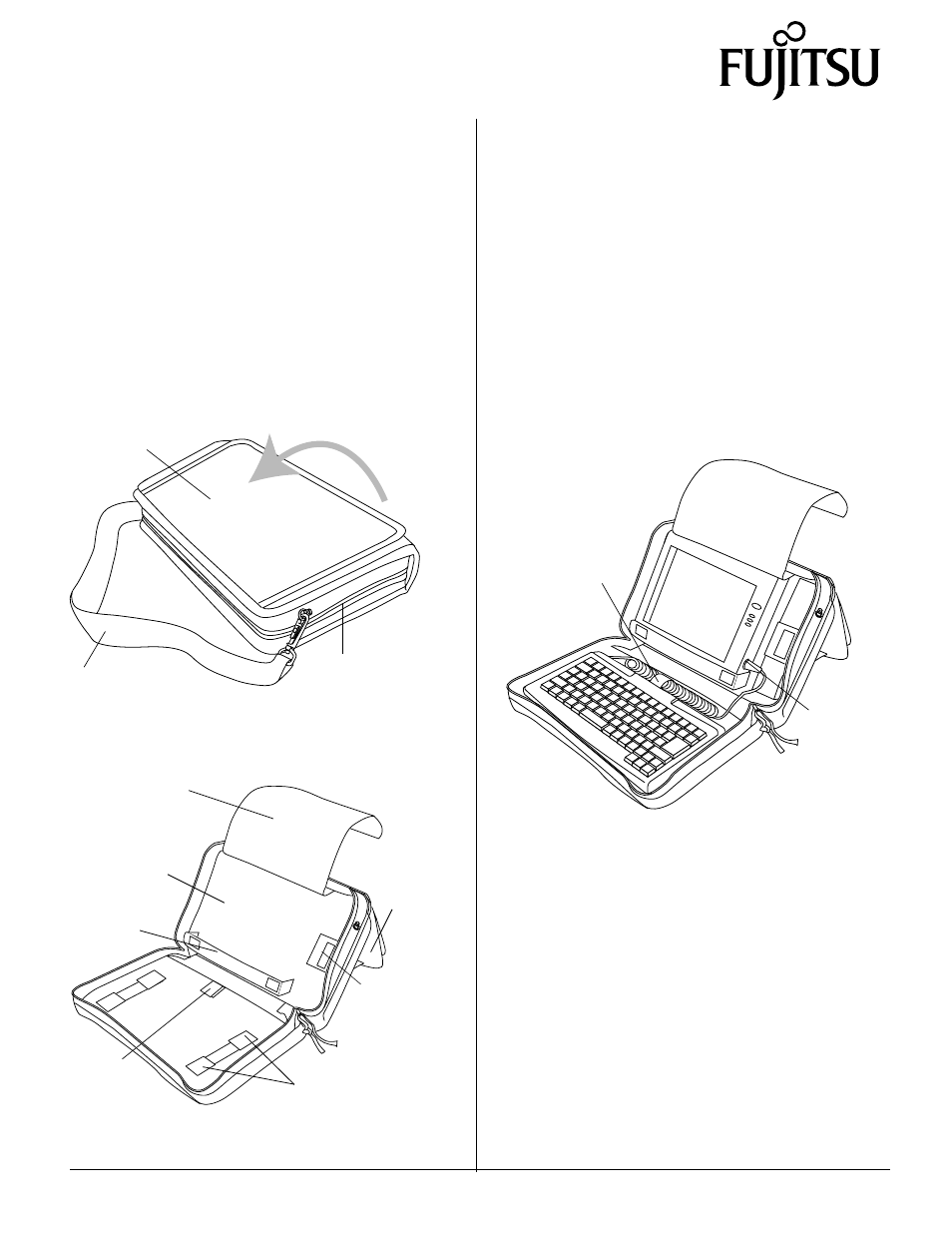 Fujitsu Siemens Computers Portfolio Case FMWCC35 User Manual | 2 pages