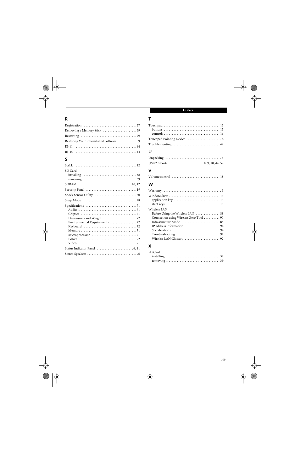 Fujitsu Siemens Computers LifeBook A3130 User Manual | Page 119 / 120