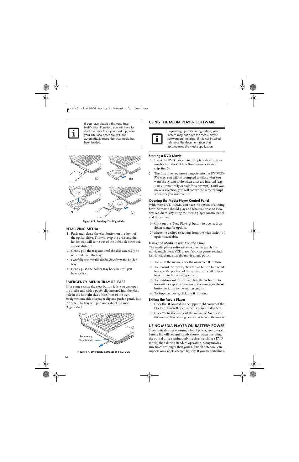 Fujitsu Siemens Computers LifeBook A3130 User Manual | Page 46 / 120