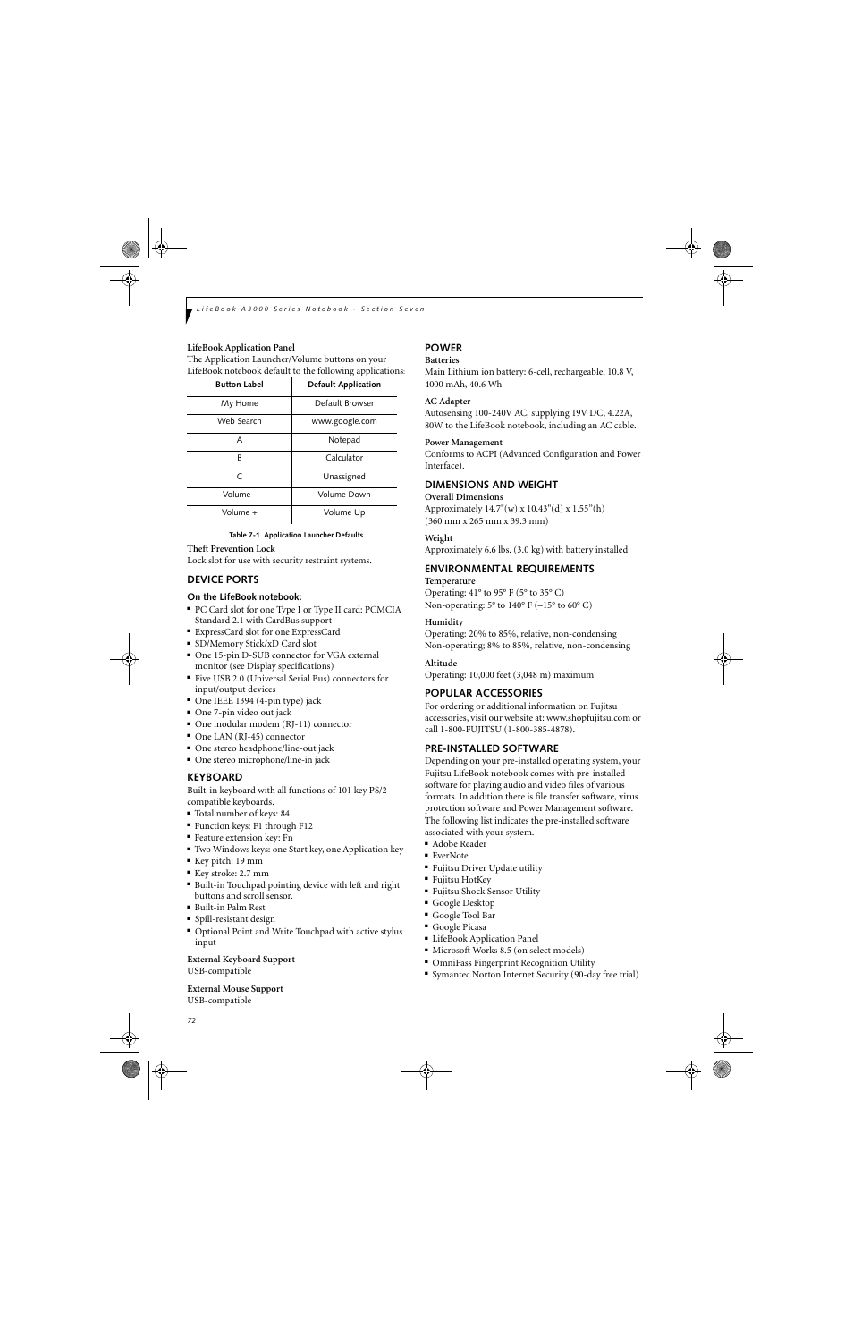 Fujitsu Siemens Computers LifeBook A3130 User Manual | Page 82 / 120