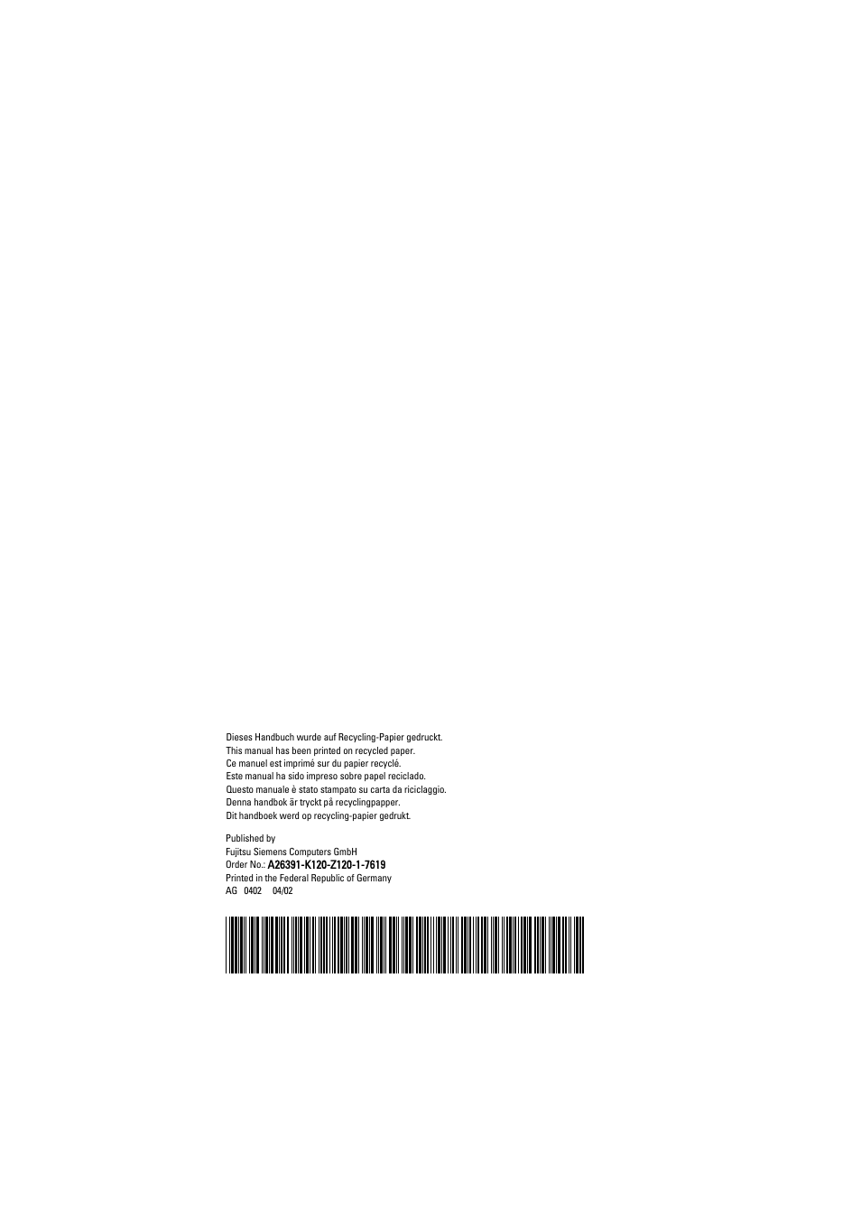 Fujitsu Siemens Computers Pocket LOOX 600 User Manual | Page 4 / 73