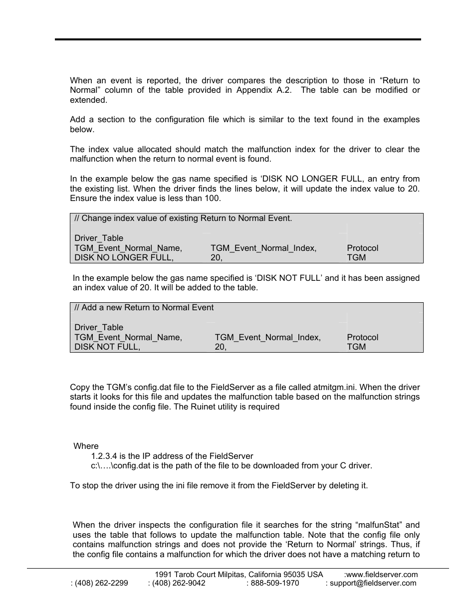 FieldServer FS-8700-103 User Manual | Page 20 / 28
