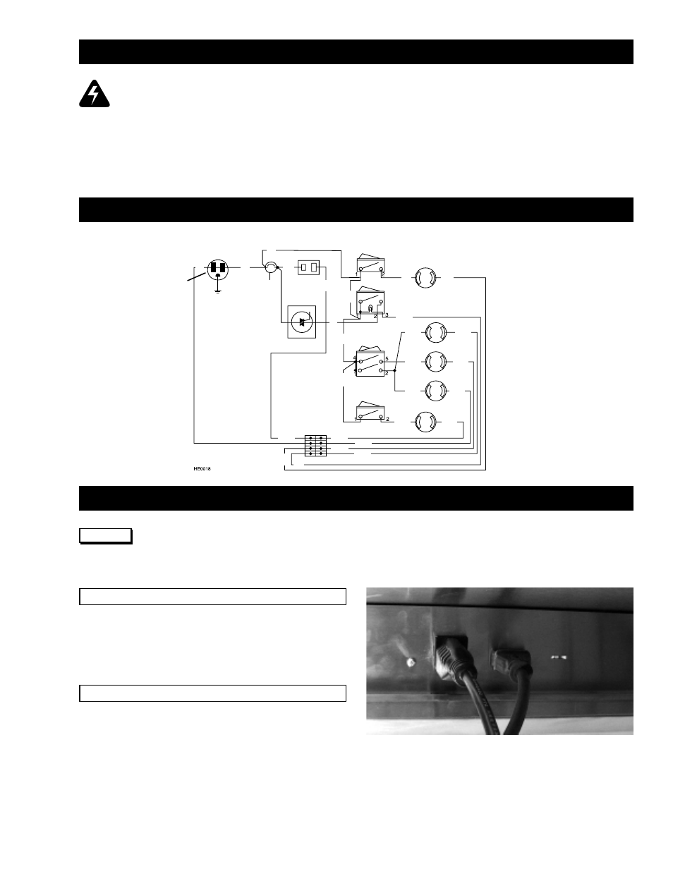 Connect the wiring finalize the installation, Wiring diagram | Five Star Ranges FSH361-SS User Manual | Page 10 / 12