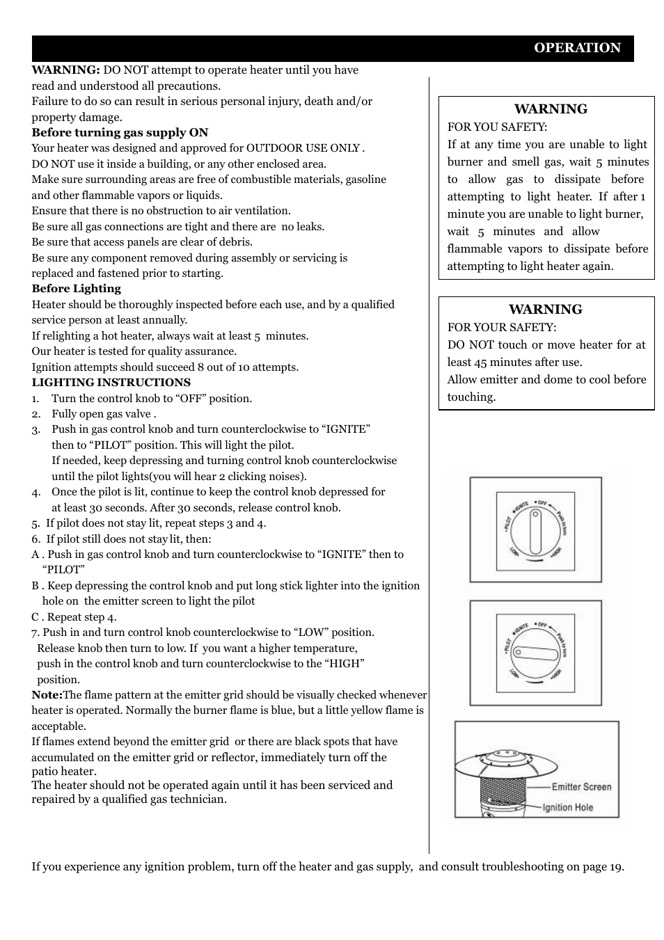 Bullet manual en 4700012.ai.pdf | Fire Sense Deluxe Patio Heater PH03-SS User Manual | Page 14 / 20