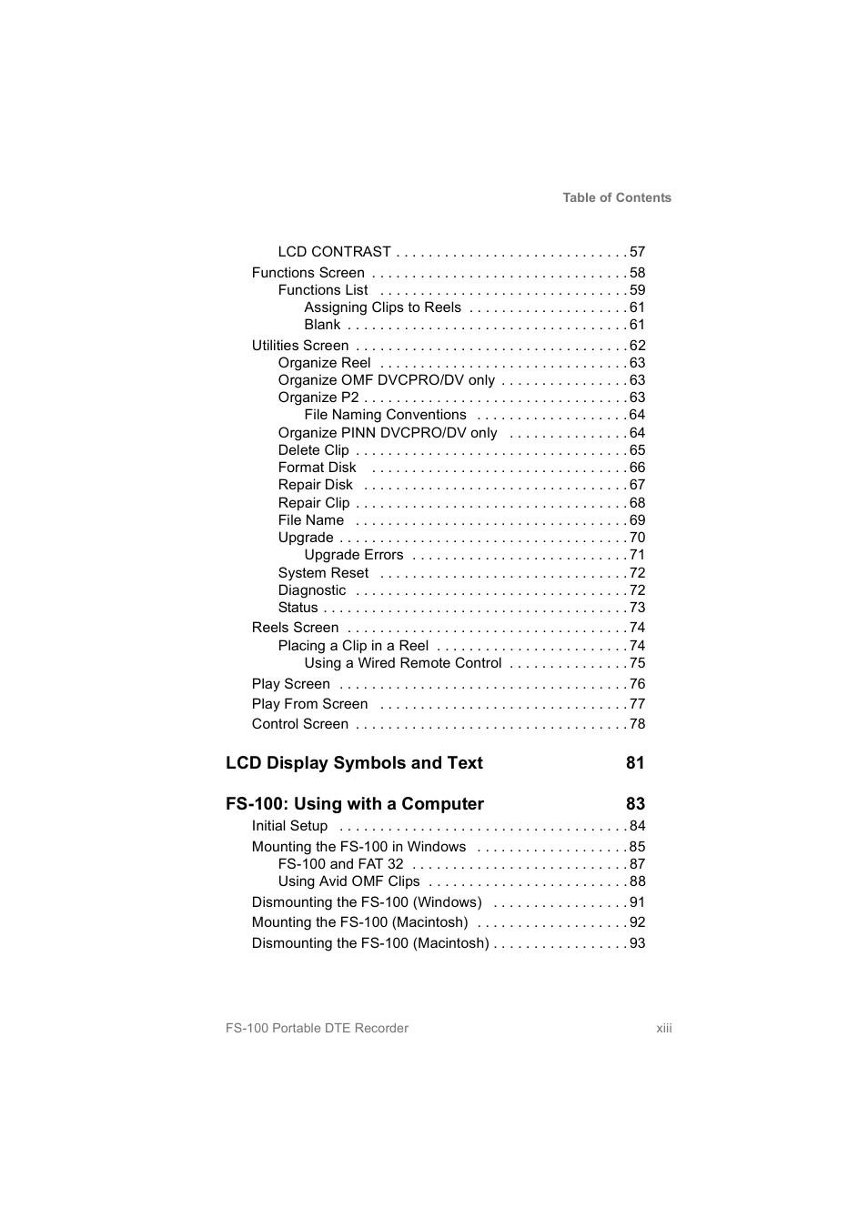 FOCUS Enhancements MANL102306 User Manual | Page 15 / 120