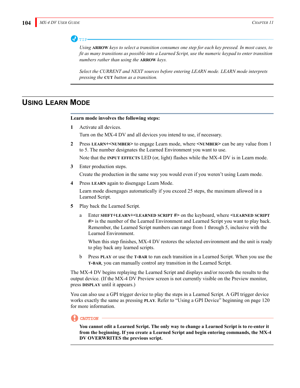 Sing, Earn | FOCUS Enhancements Bridge/Router MX-4DV User Manual | Page 108 / 170