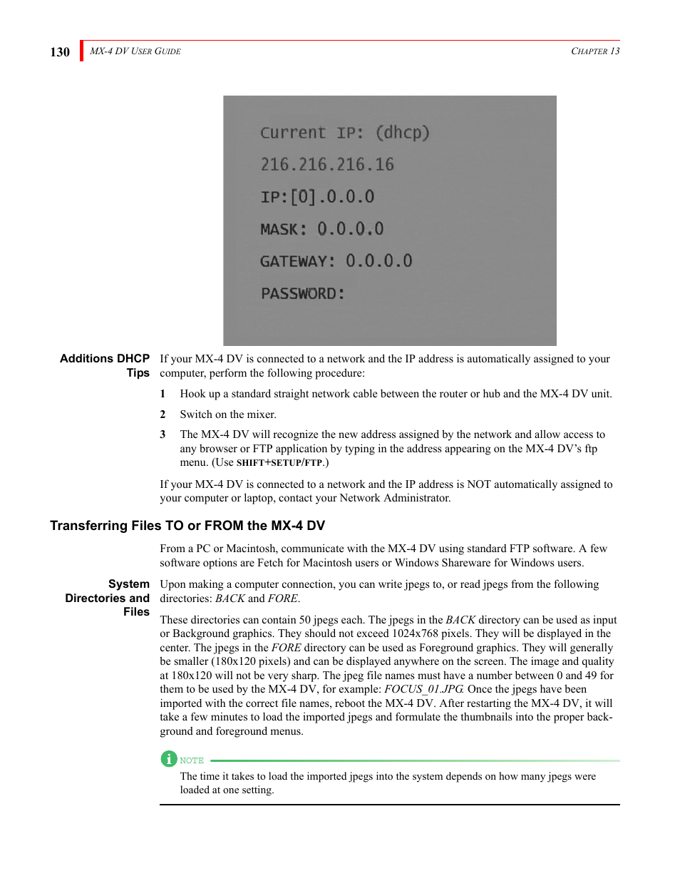 FOCUS Enhancements Bridge/Router MX-4DV User Manual | Page 134 / 170