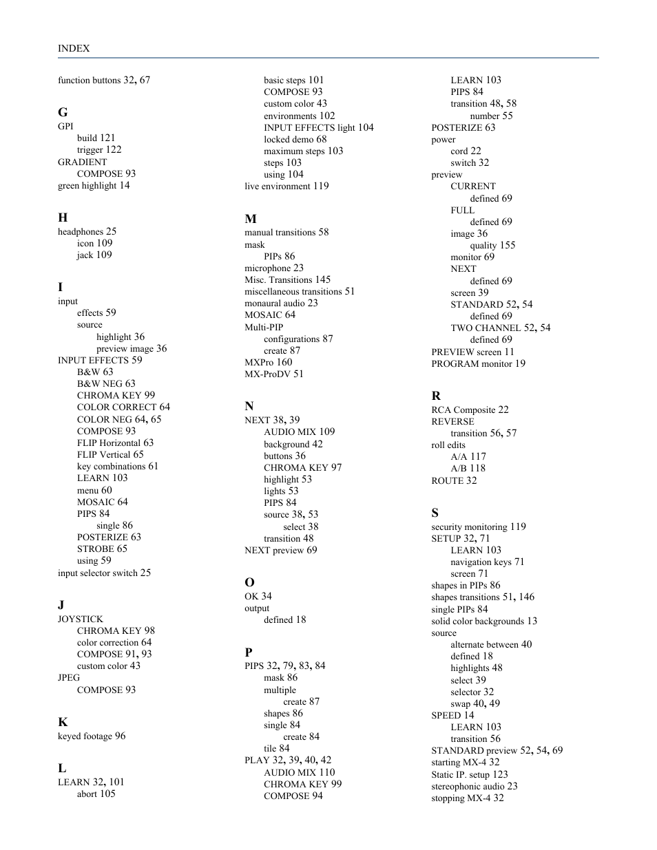FOCUS Enhancements Bridge/Router MX-4DV User Manual | Page 168 / 170