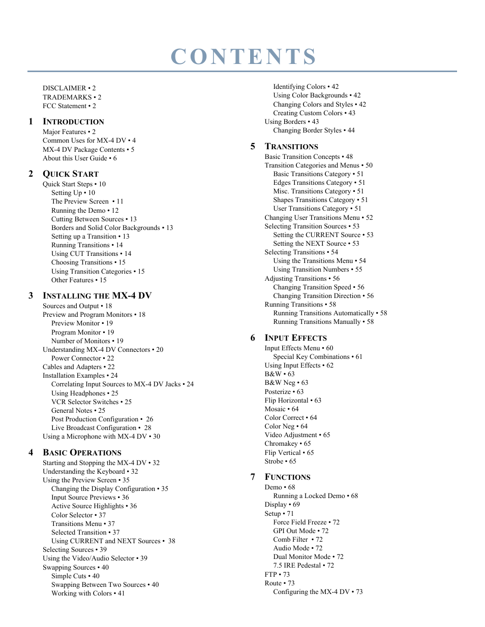 FOCUS Enhancements Bridge/Router MX-4DV User Manual | Page 3 / 170