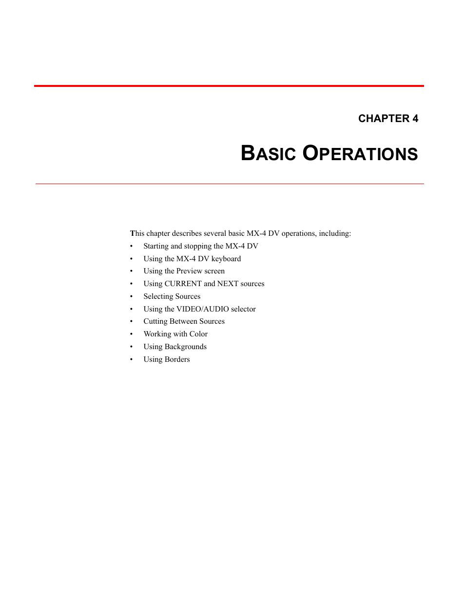 Asic, Perations | FOCUS Enhancements Bridge/Router MX-4DV User Manual | Page 35 / 170