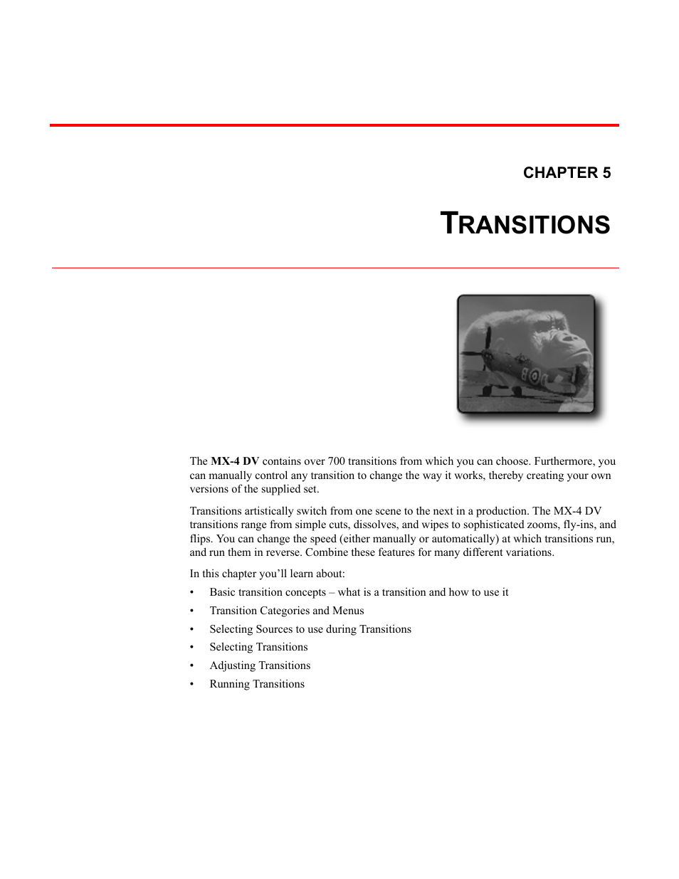 Ransitions | FOCUS Enhancements Bridge/Router MX-4DV User Manual | Page 51 / 170