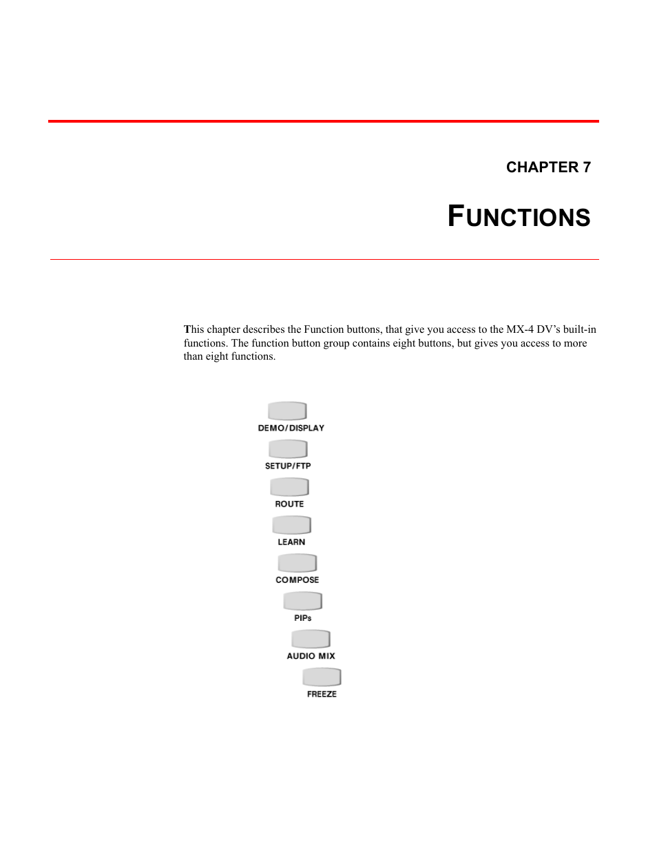 Unctions | FOCUS Enhancements Bridge/Router MX-4DV User Manual | Page 71 / 170