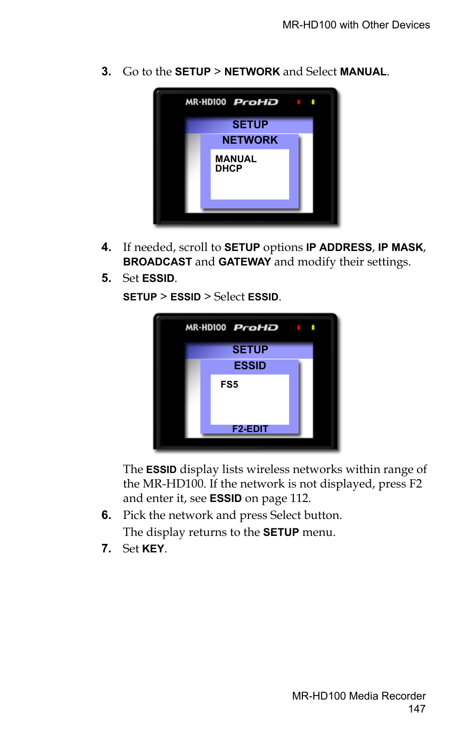 FOCUS Enhancements MR-HD100 User Manual | Page 167 / 224
