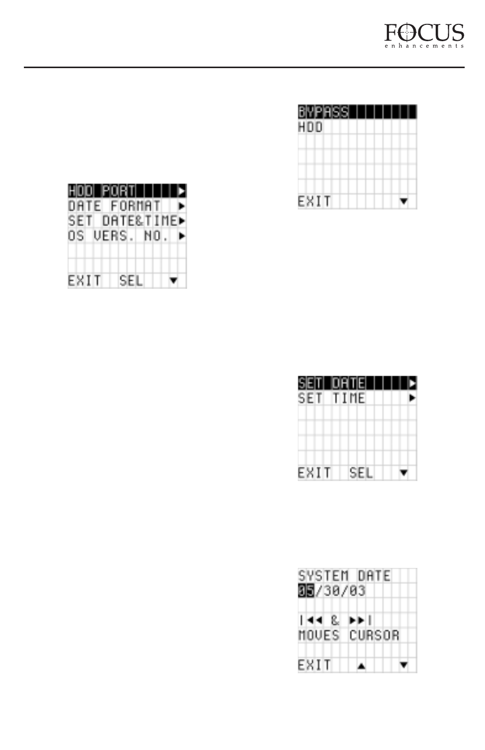 Firestore fs-3 user guide | FOCUS Enhancements FS-3 User Manual | Page 25 / 44