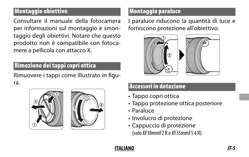 FujiFilm FUJINON LENS XF18MMF2 R User Manual | Page 75 / 112