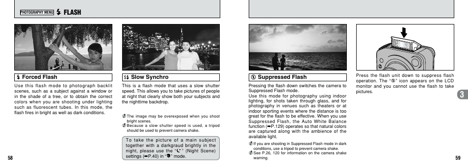I flash | FujiFilm F601 User Manual | Page 30 / 69