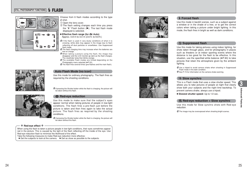 D flash | FujiFilm FinePix A120 User Manual | Page 13 / 43