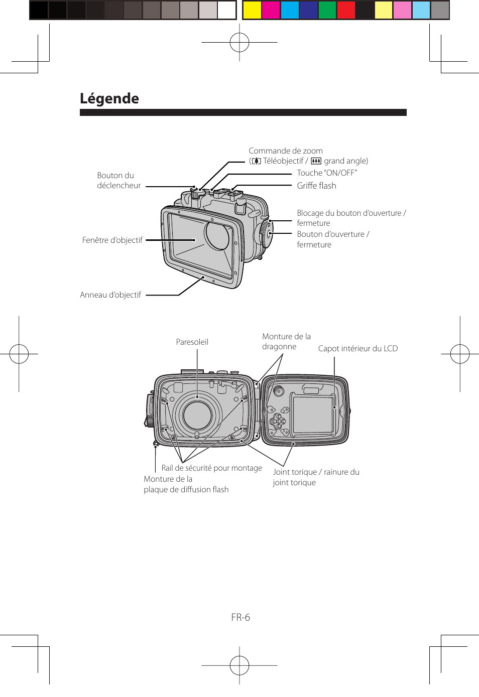 Légende | FujiFilm WP-FXF500 User Manual | Page 64 / 140