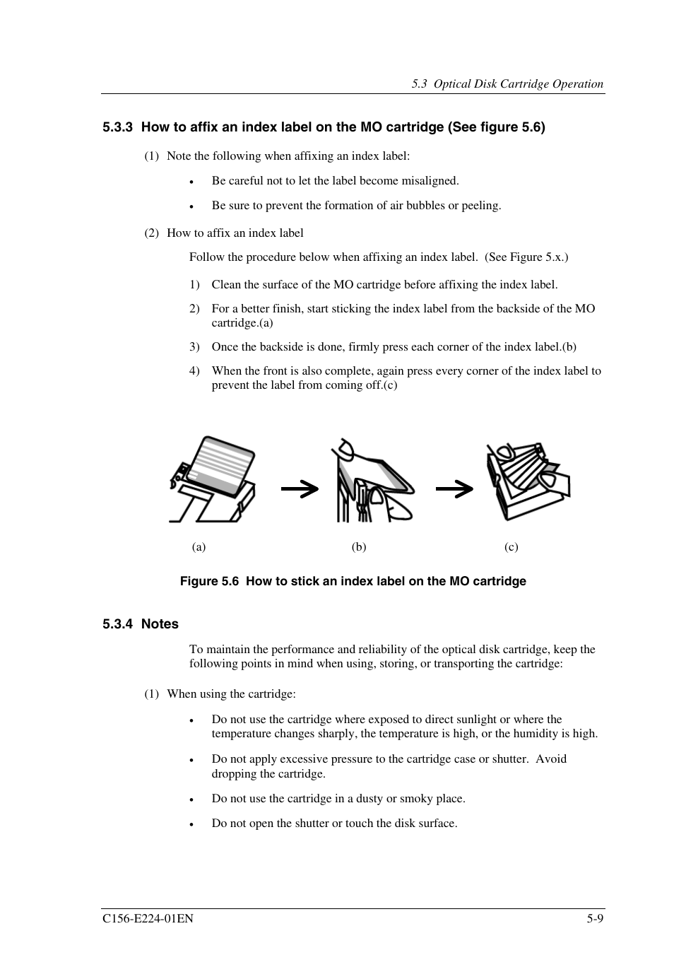 4 notes | FUJITSU MCJ3230SS User Manual | Page 137 / 161