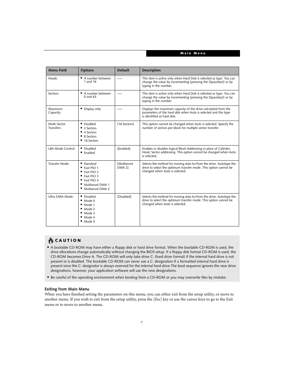 FUJITSU T3010 User Manual | Page 7 / 26