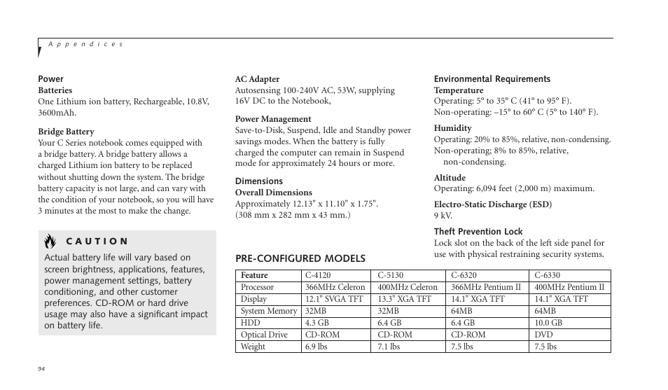 FUJITSU C-4120 User Manual | Page 108 / 120