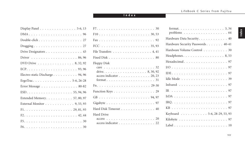 FUJITSU C-4120 User Manual | Page 117 / 120