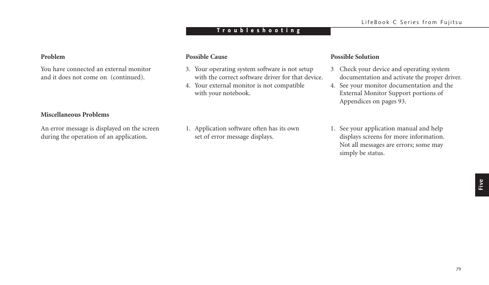 FUJITSU C-4120 User Manual | Page 93 / 120