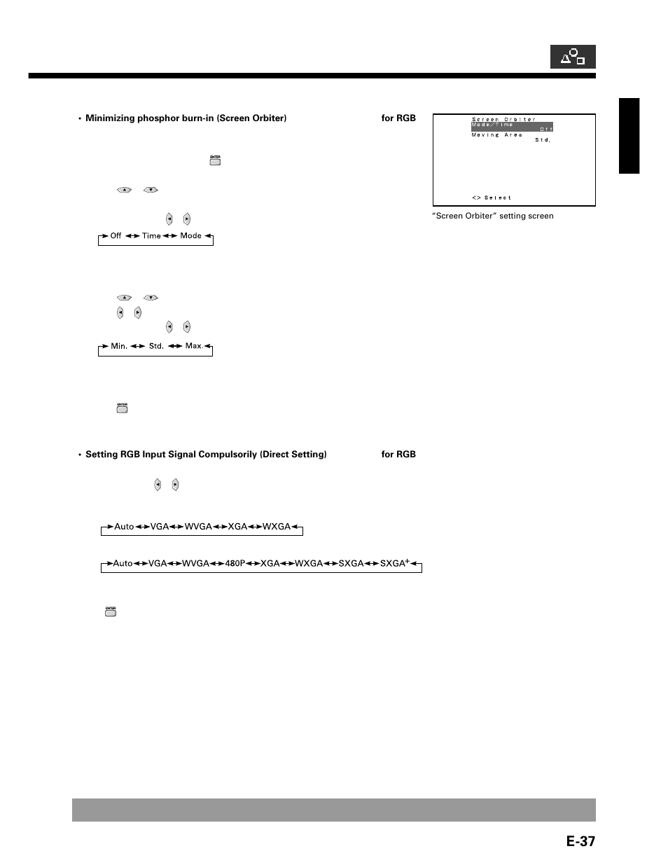 E-37, English | FUJITSU P42VHA20W User Manual | Page 37 / 45