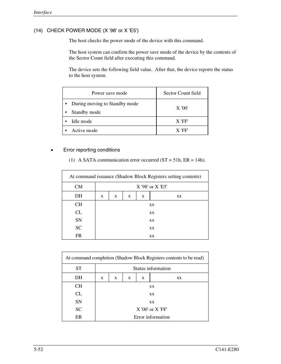 FUJITSU MHZ2250BJ User Manual | Page 126 / 320