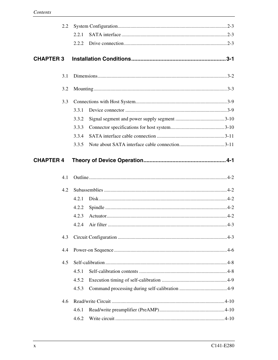 FUJITSU MHZ2250BJ User Manual | Page 14 / 320