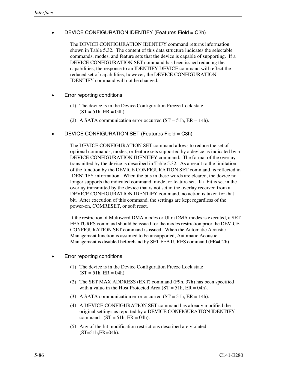 FUJITSU MHZ2250BJ User Manual | Page 160 / 320