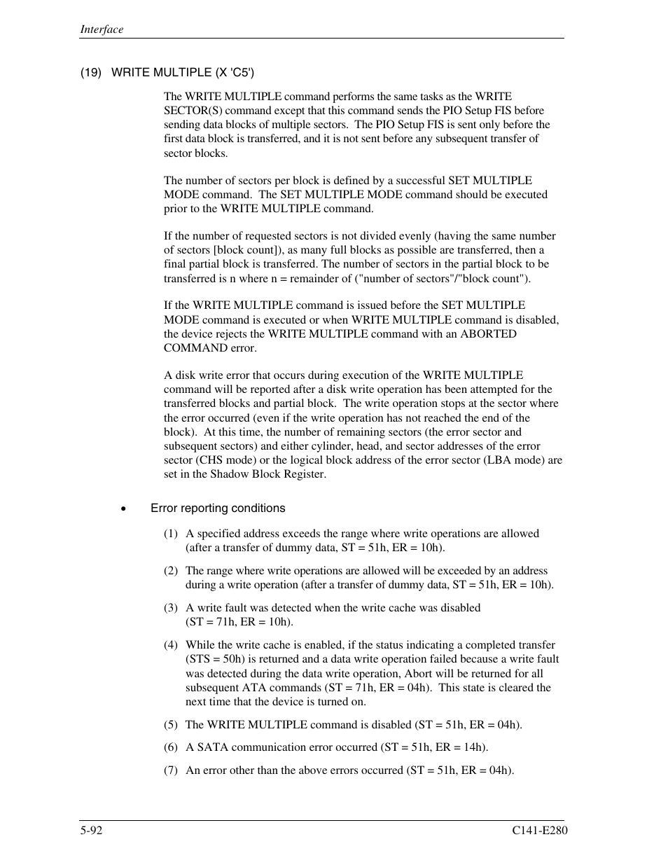 FUJITSU MHZ2250BJ User Manual | Page 166 / 320