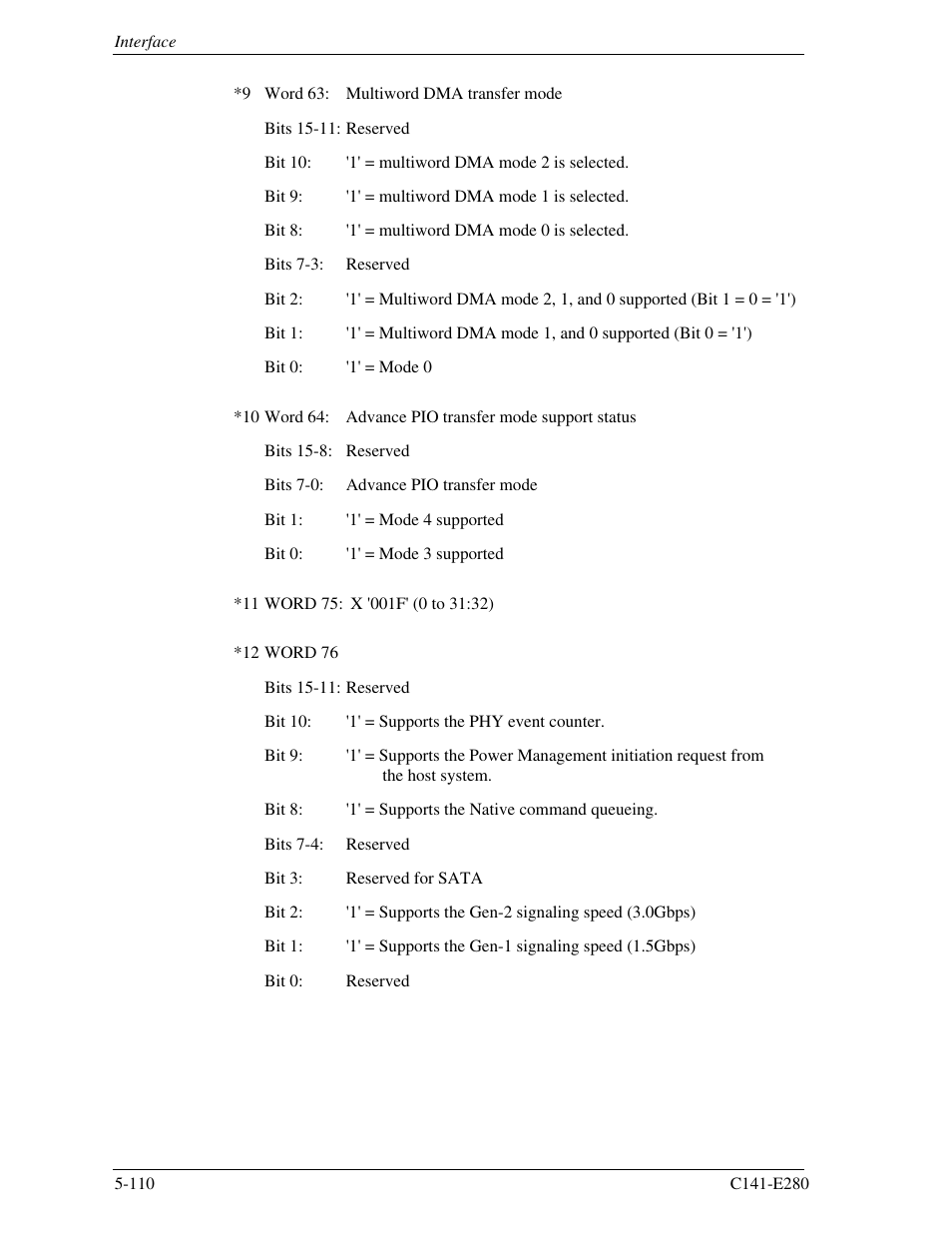 FUJITSU MHZ2250BJ User Manual | Page 184 / 320