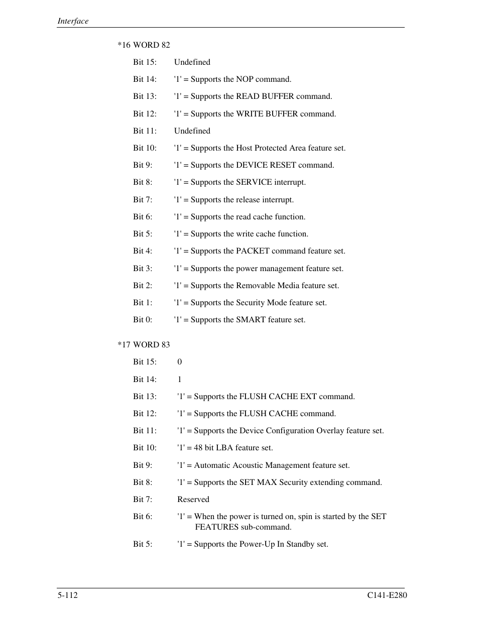 FUJITSU MHZ2250BJ User Manual | Page 186 / 320
